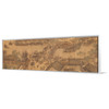 Zhang Zeduan,Riverside Scene at Qingming Festival ii,Old Chinese street view,Above Bed Decor,Narrow Horizontal Wall Art,large wall art,M303