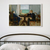 Edouard manet,interior at arcachon,large wall art,framed wall art,canvas wall art,large canvas,M2185