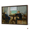 Edouard manet,interior at arcachon,large wall art,framed wall art,canvas wall art,large canvas,M2185