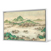 Zhang Ruoai,Panorama Of West Lake Picture,Chinese Mountain Art,large wall art,framed wall art,canvas wall art,large canvas,M2184