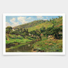 João Baptista Da Costa,Paisagem fluvial, Petrópolis, RJ,art prints,Vintage art,canvas wall art,famous art prints,q1987