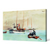 Winslow Homer,Schooners at Anchor in Key West,large wall art,framed wall art,canvas wall art,large canvas,M2154
