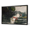 Winslow Homer,Life-Size Black Bass,large wall art,framed wall art,canvas wall art,large canvas,M2145
