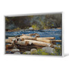 Winslow Homer,Hudson River,large wall art,framed wall art,canvas wall art,large canvas,M2142