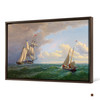 William Bradford,Whaler off the Vineyard–Outward Bound,large wall art,framed wall art,canvas wall art,large canvas,M2105
