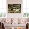 Walter Hunt,More frightened than hurt,Dogs chasing cats,large wall art,framed wall art,canvas wall art,large canvas,M2094
