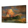Thomas Moran,Sunset Cloud, Green River, Wyoming, 1917,large wall art,framed wall art,canvas wall art,large canvas,M2065