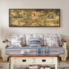 Xie Huan,Chinese literati gathering,Chinese Art Prints,Narrow Horizontal Wall Art,large wall art,framed wall art,canvas wall art,M281