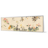 Weng Luo,All kinds of flowers ii,Chinese Flower Painting,Narrow Horizontal Wall Art,large wall art,framed wall art,canvas wall art,M277