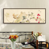Weng Luo,All kinds of flowers iii,Chinese Flower Painting,Narrow Horizontal Wall Art,large wall art,framed wall art,canvas wall art,M278