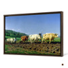 Rosa Bonheur,Ploughing in Nivernais,large wall art,framed wall art,canvas wall art,large canvas,M2002