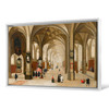 Pieter Neefs the Elder,Interior of a Gothic Church,large wall art,framed wall art,canvas wall art,large canvas,M1974