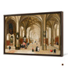 Pieter Neefs the Elder,Interior of a Gothic Church,large wall art,framed wall art,canvas wall art,large canvas,M1974