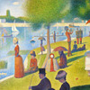 Georges Seurat,A Sunday on La Grande Jatte,art prints,Vintage art,canvas wall art,famous art prints,q1713