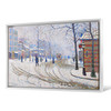 Paul Signac,Snow, Boulevard de Clichy, Paris, 1886,large wall art,framed wall art,canvas wall art,large canvas,M1941