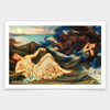 Evelyn De Morgan,Port After Stormy Seas,art prints,Vintage art,canvas wall art,famous art prints,q1679