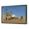 Nikolai Ulfsten,From Algeria,camel caravan,large wall art,framed wall art,canvas wall art,large canvas,M1897