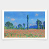 Claude Monet,Poppy Field (Giverny), 189091,art prints,Vintage art,canvas wall art,famous art prints,q1619