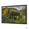 Nikolai Astrup,Storehouse in Jolster,Uphill Chalet,large wall art,framed wall art,canvas wall art,large canvas,M1895