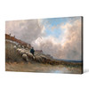 Maurice Hagemans,Landscape with Sheep,large wall art,framed wall art,canvas wall art,large canvas,M1876