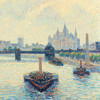 Camille Pissarro,Charing Cross Bridge, London,art prints,Vintage art,canvas wall art,famous art prints,q1589