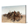 Leon Belly,Pilgrims going to Mecca, 1861,large wall art,framed wall art,canvas wall art,large canvas,M1824