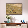 Lang Shining,The Qianlong Emperor Hunting Hare,Chinese wall art,large wall art,framed wall art,canvas wall art,large canvas,M1822