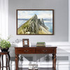 Keeley Halswelle,Gibraltar, from the Spanish Shore ,large wall art,framed wall art,canvas wall art,large canvas,M1813