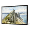 Keeley Halswelle,Gibraltar, from the Spanish Shore ,large wall art,framed wall art,canvas wall art,large canvas,M1813
