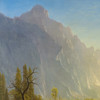 Albert Bierstadt,Sunrise, Yosemite Valley,art prints,Vintage art,canvas wall art,famous art prints,q1523