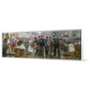 Conscripts,Boy shopping,Vegetable market,canvas print,canvas art,canvas wall art,large wall art,framed wall art,panoramic wall art p294