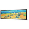 Vincent Van Gogh,Wheat Fields with Reaper, Auvers,canvas print,canvas art, canvas wall art,extra large canvas art,large canvas wall art p288