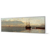 Ciardi Guglielmo,Sunrise At The Lagoon,Narrow Horizontal Wall Art ,Large Wall Art,Framed Wall Art,Canvas Wall Art,M31