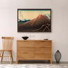 Katsushika Hokusai,Rainstorm Beneath the Summit,japanese painting,large wall art,framed wall art,canvas wall art,large canvas,M1808