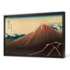 Katsushika Hokusai,Rainstorm Beneath the Summit,japanese painting,large wall art,framed wall art,canvas wall art,large canvas,M1808