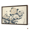 Katsushika Hokusai,Bee And Chrysanthemums,large wall art,framed wall art,canvas wall art,large canvas,M1807