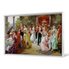 Julius LeBlanc Stewart,The Hunt Supper,Restaurant Party painting,large wall art,framed wall art,canvas wall art,large canvas,M1802