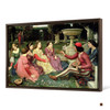 John William Waterhouse,The Decameron,large wall art,framed wall art,canvas wall art,large canvas,M1775