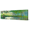 Claude Monet,Pond At Montgeron,Green Landscape,Canvas Print,Canvas Art, Canvas Wall Art,Extra Large Canvas Art,Large Canvas Wall Art P54