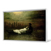 John Atkinson Grimshaw,The Lady of Shalott,large wall art,framed wall art,canvas wall art,large canvas,M1725