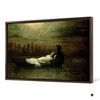 John Atkinson Grimshaw,The Lady of Shalott,large wall art,framed wall art,canvas wall art,large canvas,M1725