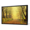 John Atkinson Grimshaw,Evening Glow,large wall art,framed wall art,canvas wall art,large canvas,M1705