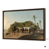Jean-Leon Gerome,Leaving the Oasis, 1880,large wall art,framed wall art,canvas wall art,large canvas,M1678