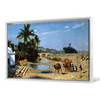 Jean Leon Gerome,The Caravan,large wall art,framed wall art,canvas wall art,large canvas,M1666