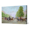 Jean Beraud,The Promenade On The Champs-elysees Oil On Canvas Photograph,large wall art,framed wall art,canvas wall art,large canvas,M1656
