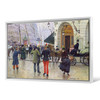 Jean Beraud,The Boulevard des Capucines and the Vaudeville Theatre,large wall art,framed wall art,canvas wall art,large canvas,M1654