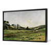 Jean Baptiste-Antoine Guillemet,Evening over the Dunes of Equihen,large wall art,framed wall art,canvas wall art,large canvas,M1652