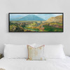 Mountain landscape,mountain river town,canvas print,canvas art, canvas wall art,extra large canvas art,large canvas wall art p220