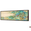 Qiu Ying,Saying Farewell at Xunyang,Chinese Landscape Painting,Narrow Horizontal Wall Art,large wall art,framed wall,canvas wall art,M250