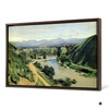 Jean Baptiste Camille Corot,The Bridge of Augustus over the Nera,large wall art,framed wall art,canvas wall art,large canvas,M1638